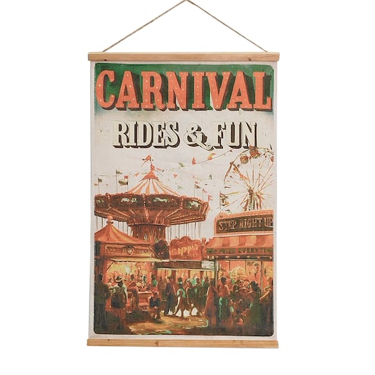 22.5" Carnival Rides Wall Banner by Ashland®